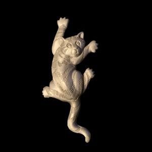 JJ Clingy Cat brooch